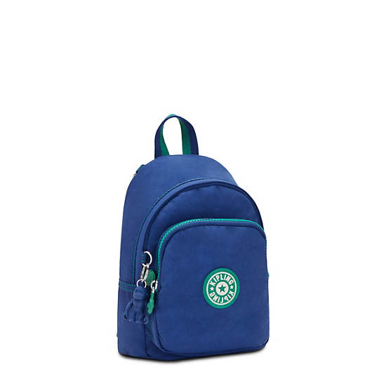 Kipling Delia Compact Convertible Rugzak Blauw | BE 1557QM